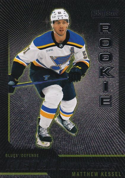 insert RC karta MATTHEW KESSEL 23-24 Metal Universe 08-09 Rookie Retro číslo R-27